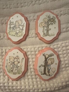 Vintage Betsy Clark for Hallmark Wall Plaques - Set of 4 ✨